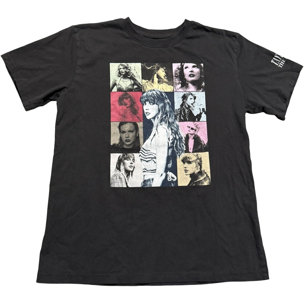 Taylor‎ Swift The Eras Tour Concert Graphic T Shirt Youth Unisex Large Black